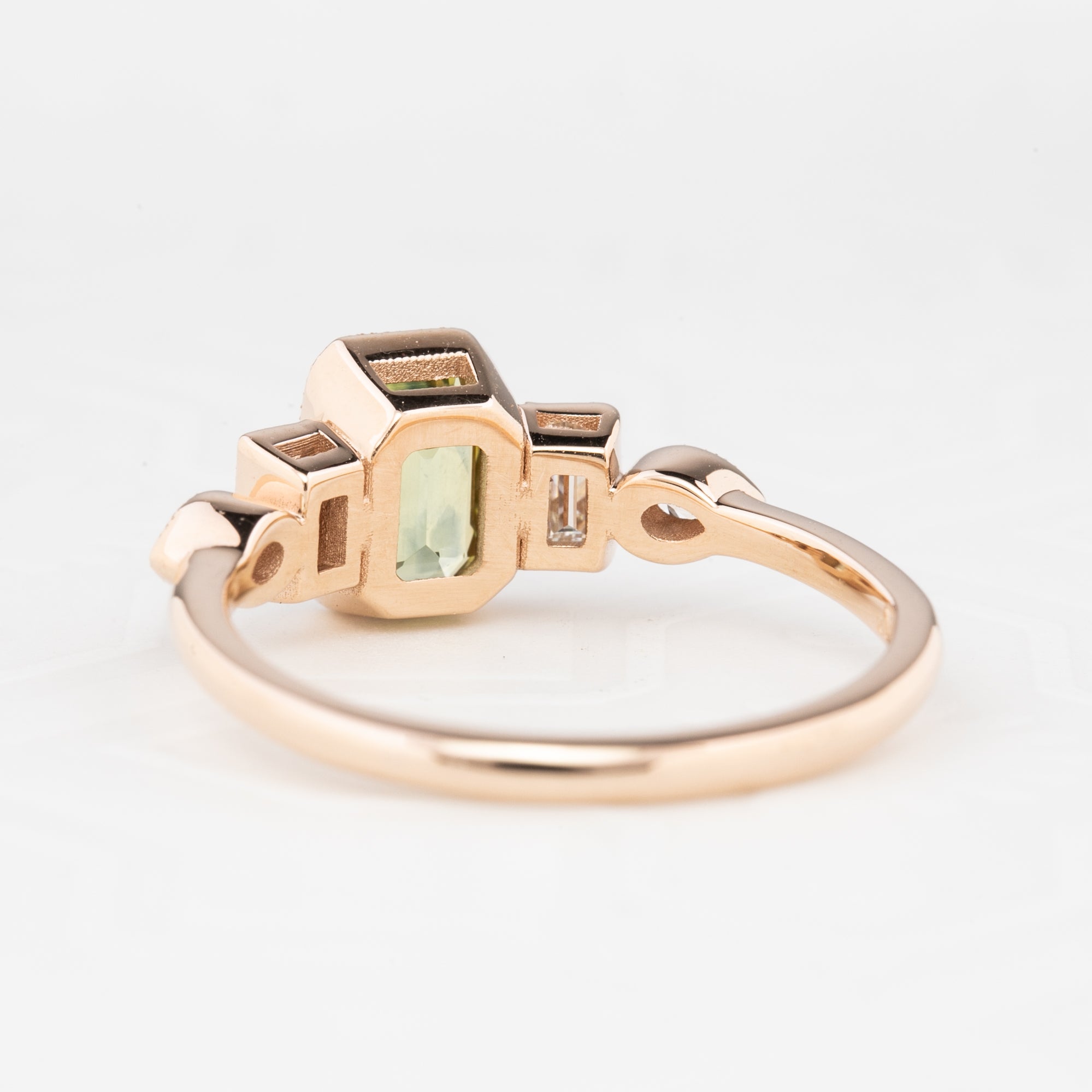 Edith Ring, 1.32ct Montana Sapphire