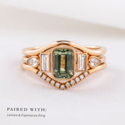 Edith Ring, 1.32ct Montana Sapphire