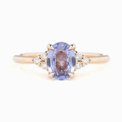 Teresa Ring, 1.13ct Unheated Sapphire, oval shape gemstone