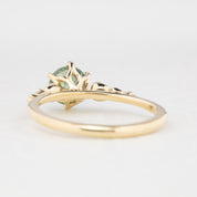 Estel Fleur Ring, 1.10ct Montana Sapphire