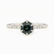 Grace Ring, 0.82ct Queensland Sapphire