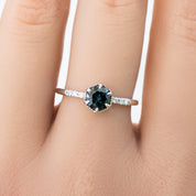 Grace Ring, 0.82ct Queensland Sapphire