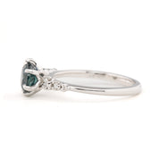 Estel Fleur Ring, 1.42ct Montana Sapphire