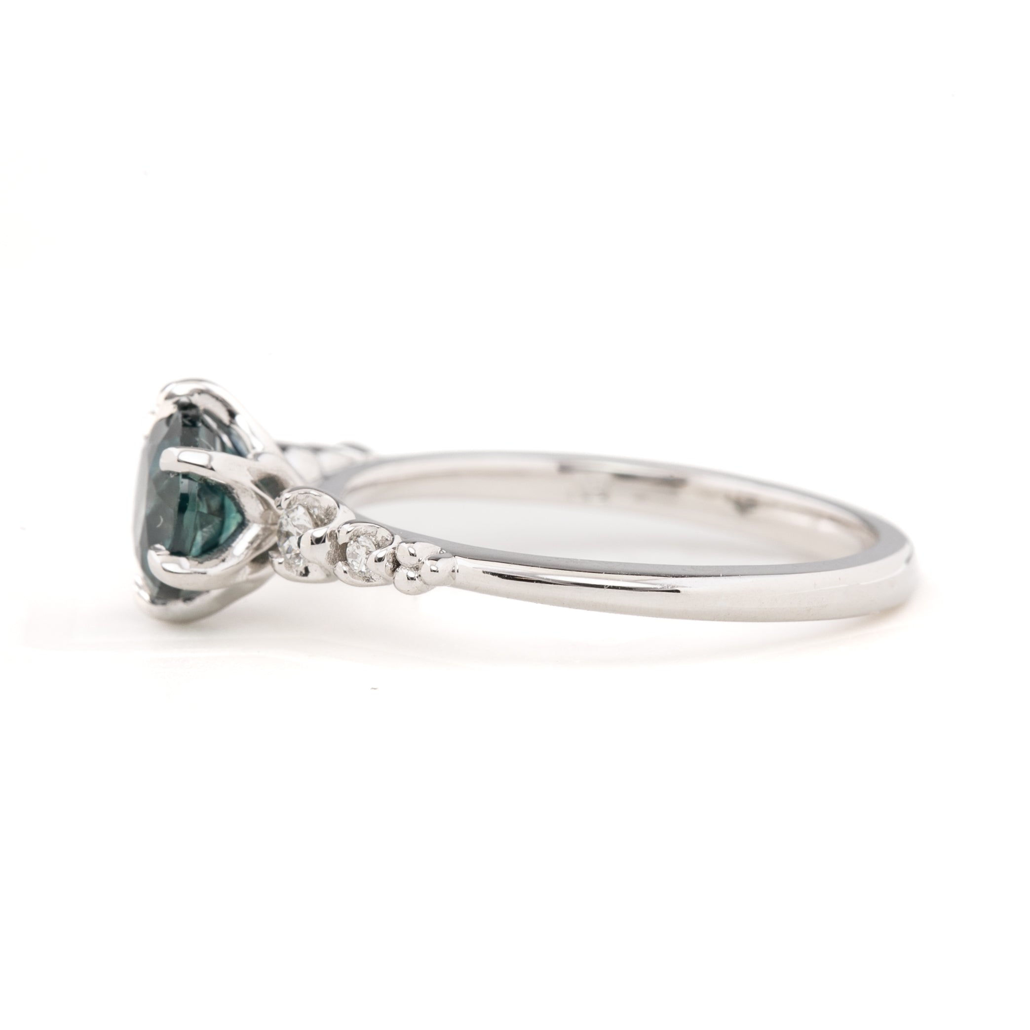 Estel Fleur Ring, 1.42ct Montana Sapphire