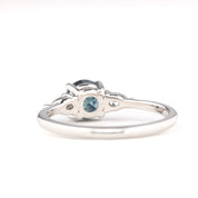 Olivia Ring, 1.01ct Montana Sapphire