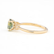 Teresa Ring, 1.37ct Montana Sapphire, oval shape gemstone