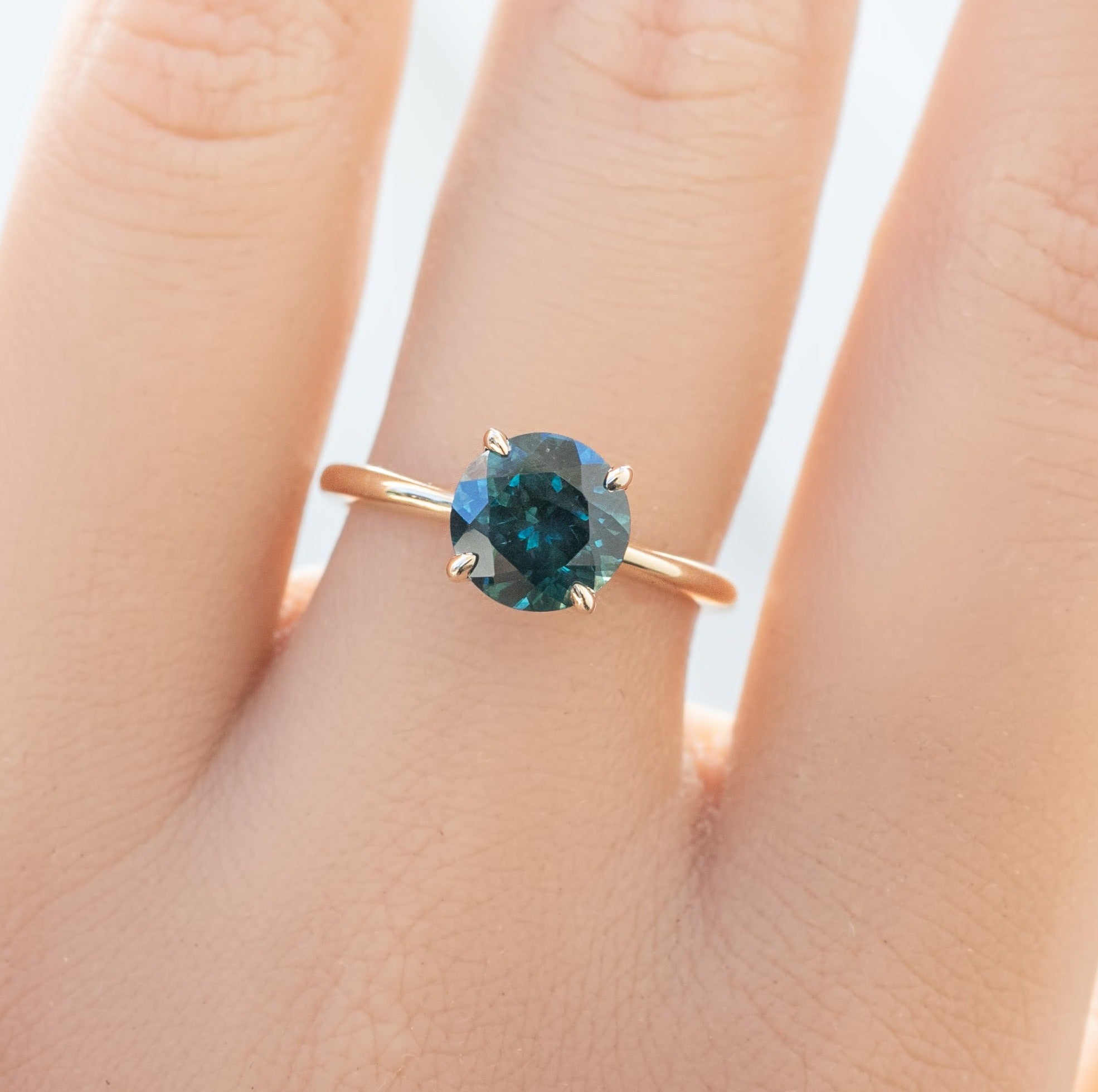 Sara Ring, 2.19ct Montana Sapphire