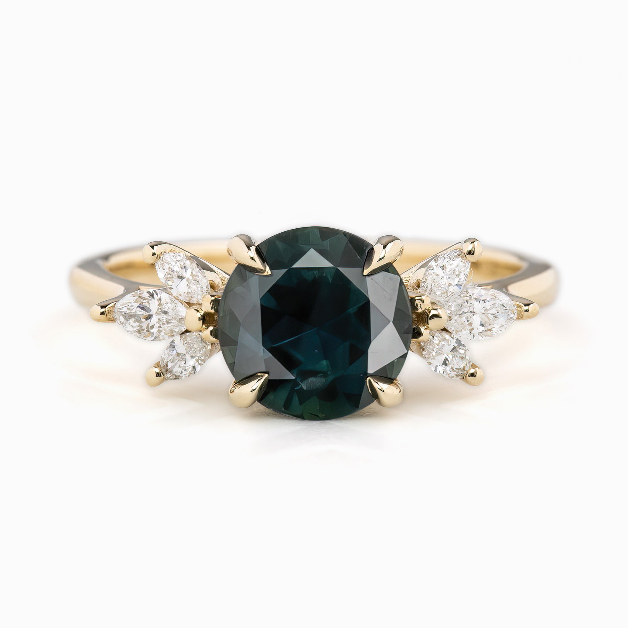 Nova Ring, 1.63ct Unheated Queensland Sapphire