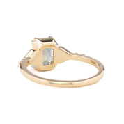 Agatha Ring, Green Sapphire
