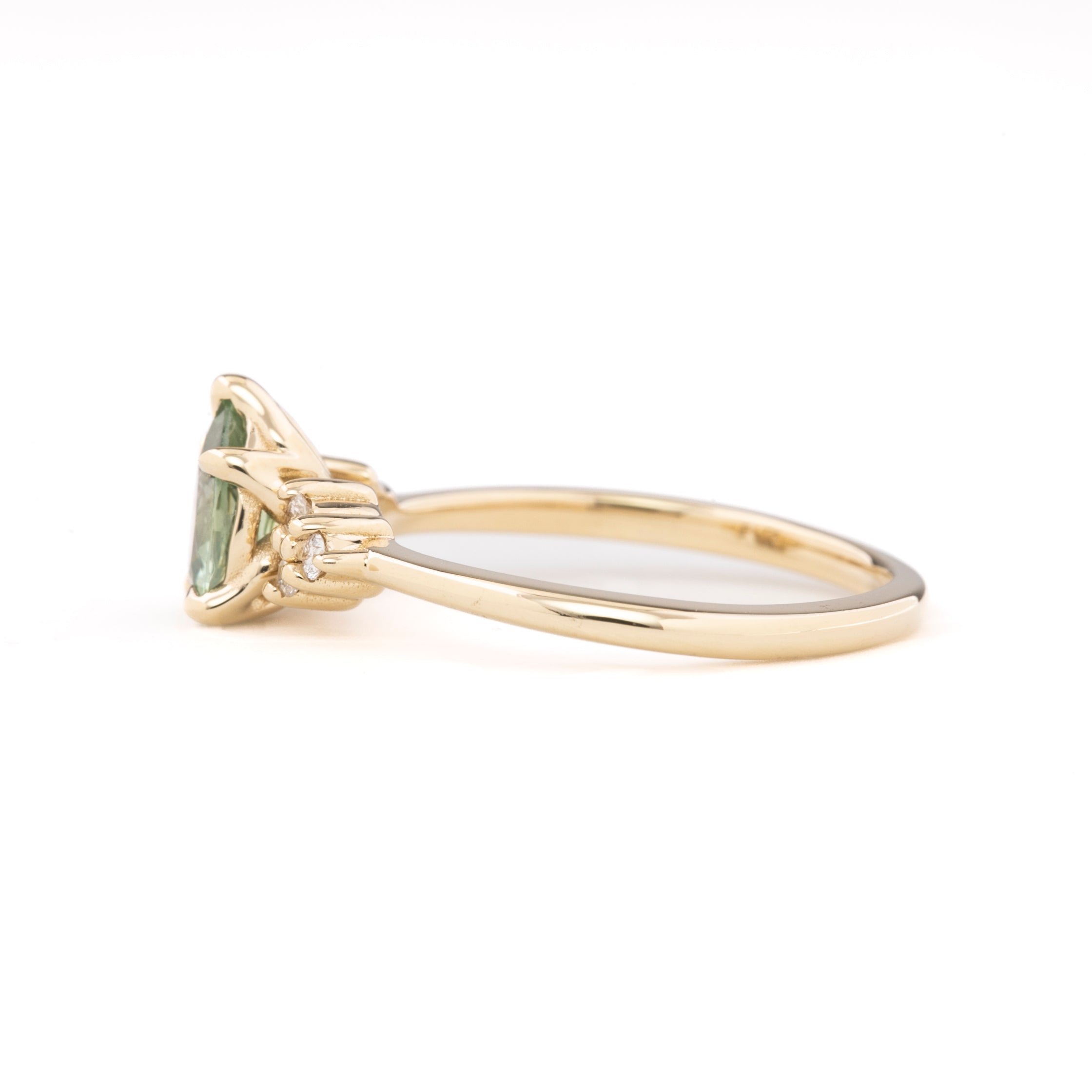 Teresa Ring, 0.70ct Blue Montana Sapphire