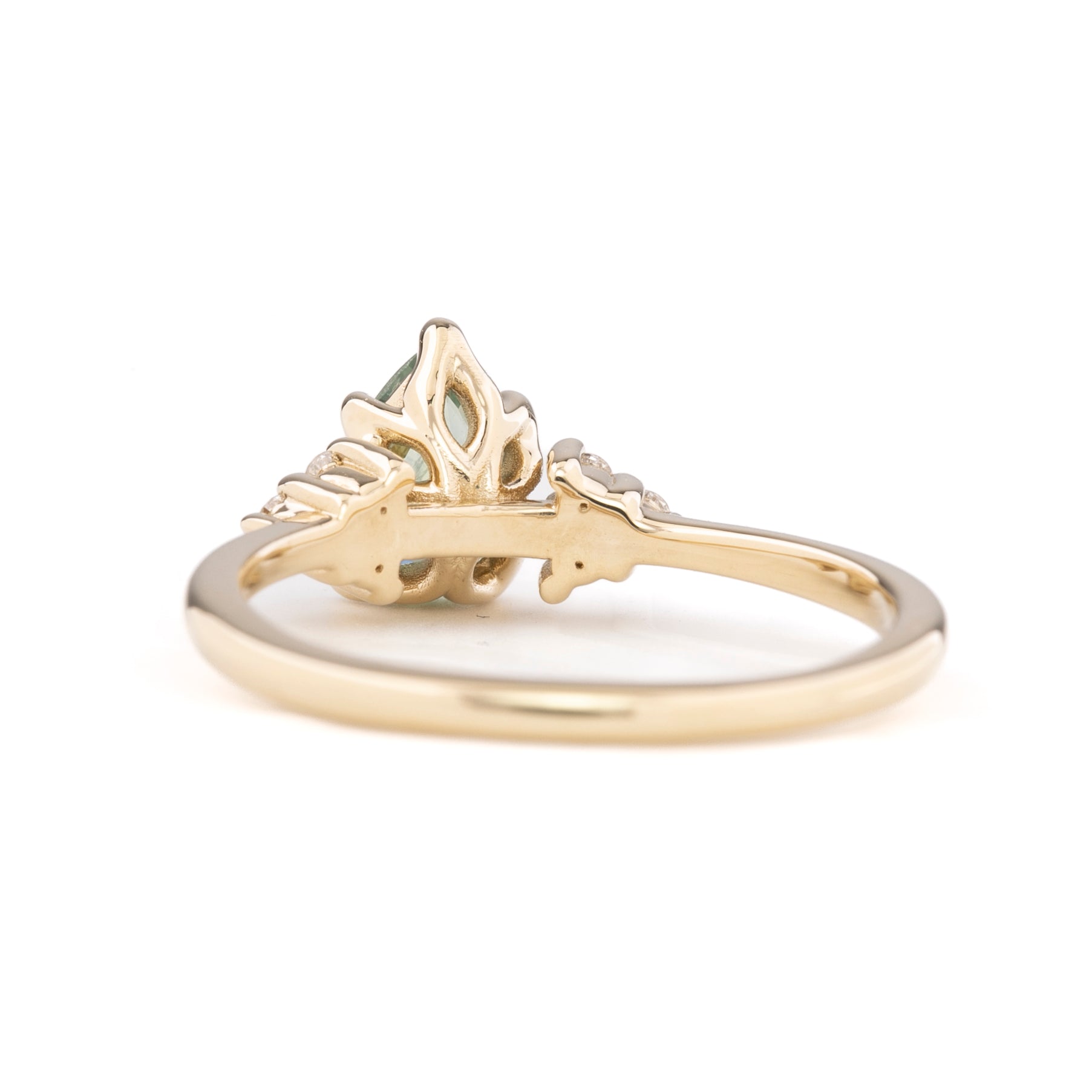 Teresa Ring, 0.70ct Blue Montana Sapphire