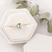 Estel Fleur Ring, 1.31ct Montana Sapphire