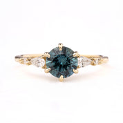 Estel Fleur Petal Ring, 1.32ct Montana Sapphire
