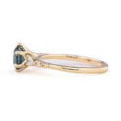 Estel Fleur Petal Ring, 1.32ct Montana Sapphire