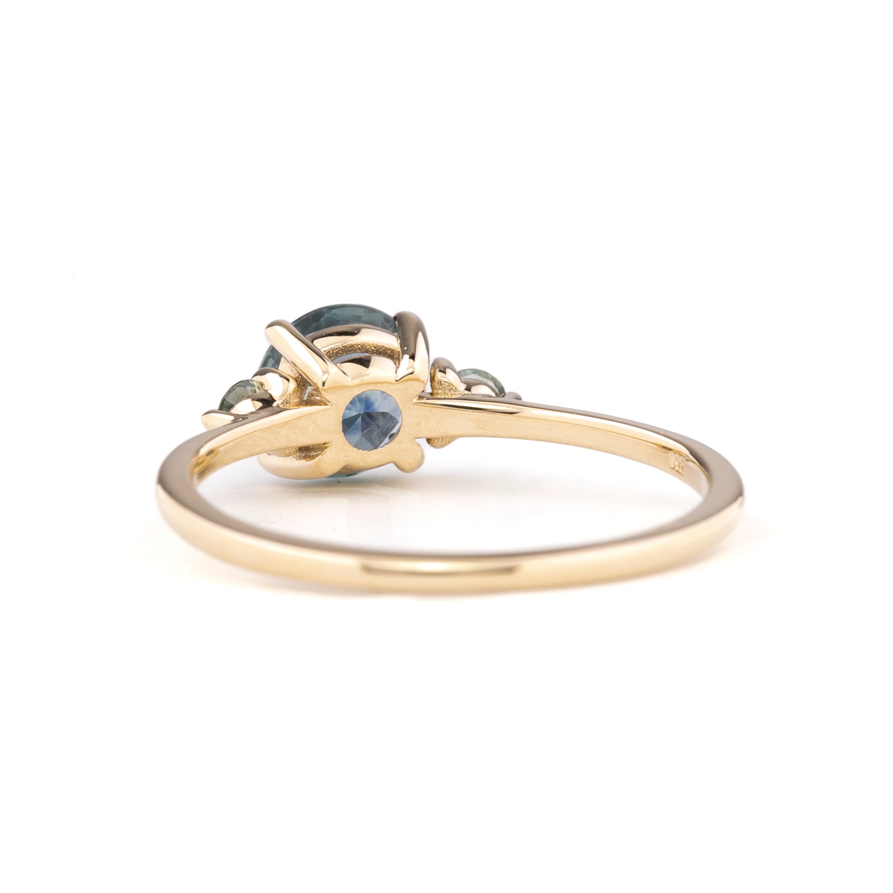 Emilie Grand Ring, 1.19ct Montana Sapphire