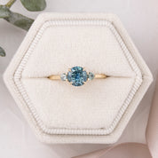 Emilie Grand Ring, 1.19ct Montana Sapphire