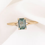 Kylie Ring, 1.13ct Montana Sapphire