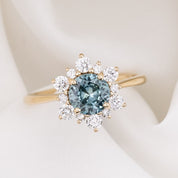 Amara Ring Light Blue Montana Sapphire