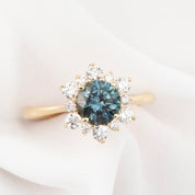Amara Ring, 1.31ct Montana Sapphire