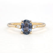 Estel Ring, 1.06ct Srilanka Sapphire, oval shape gemstone