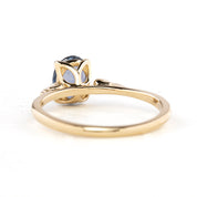 Estel Ring, 1.06ct Srilanka Sapphire, oval shape gemstone