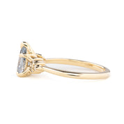 Estel Fleur Ring, 0.30ct Ceylon Sapphire
