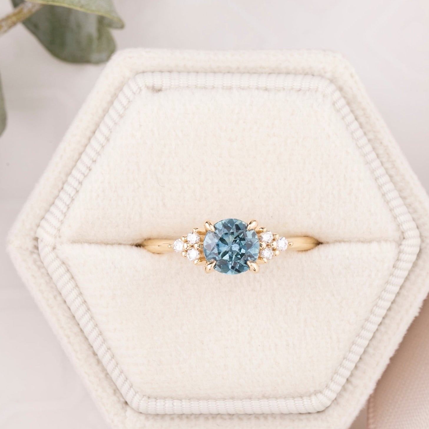 Teresa Ring 1.17ct Blue Montana Sapphire