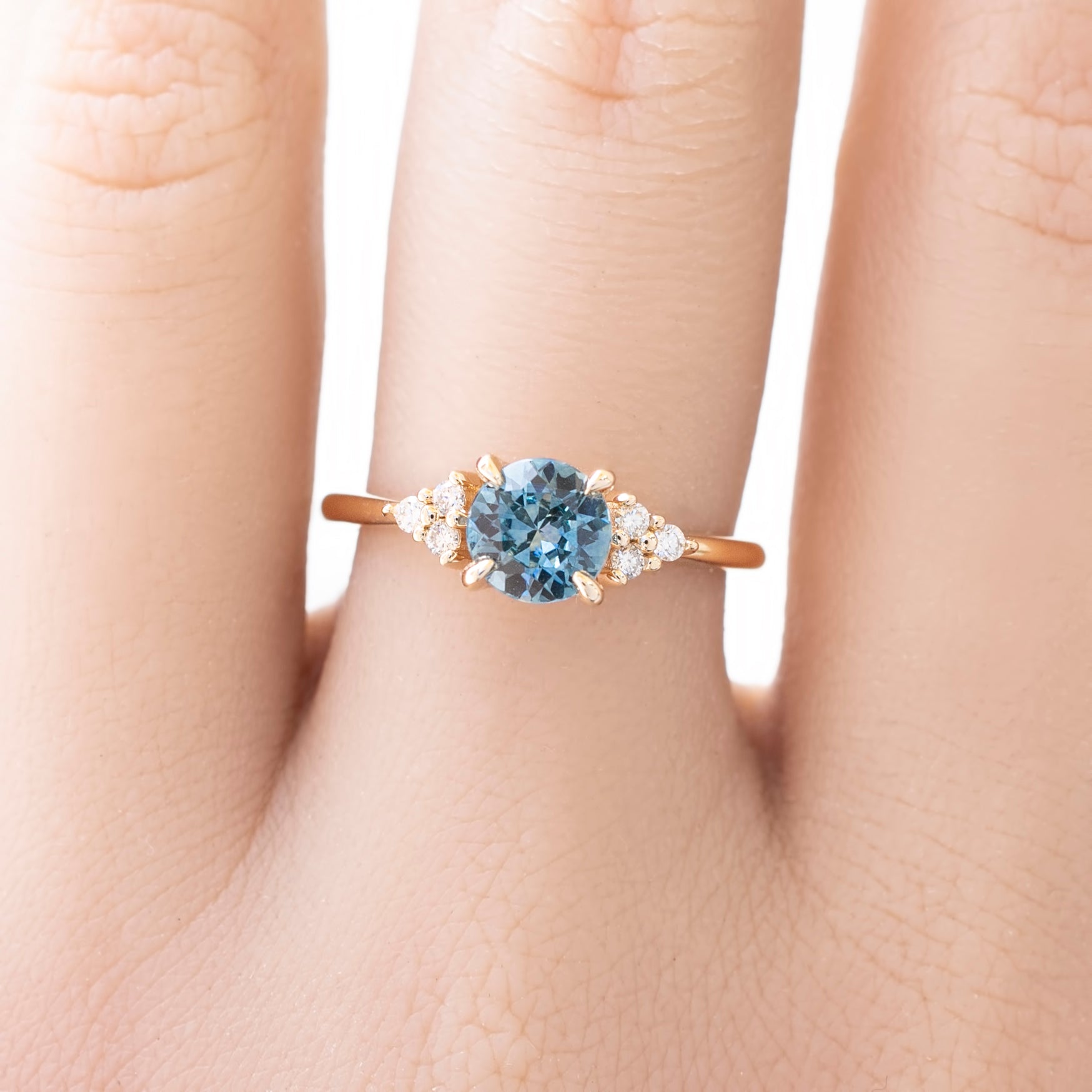 Teresa Ring 1.17ct Blue Montana Sapphire