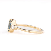 Diana Ring, 1.07ct Montana Sapphire, oval shape gemstone