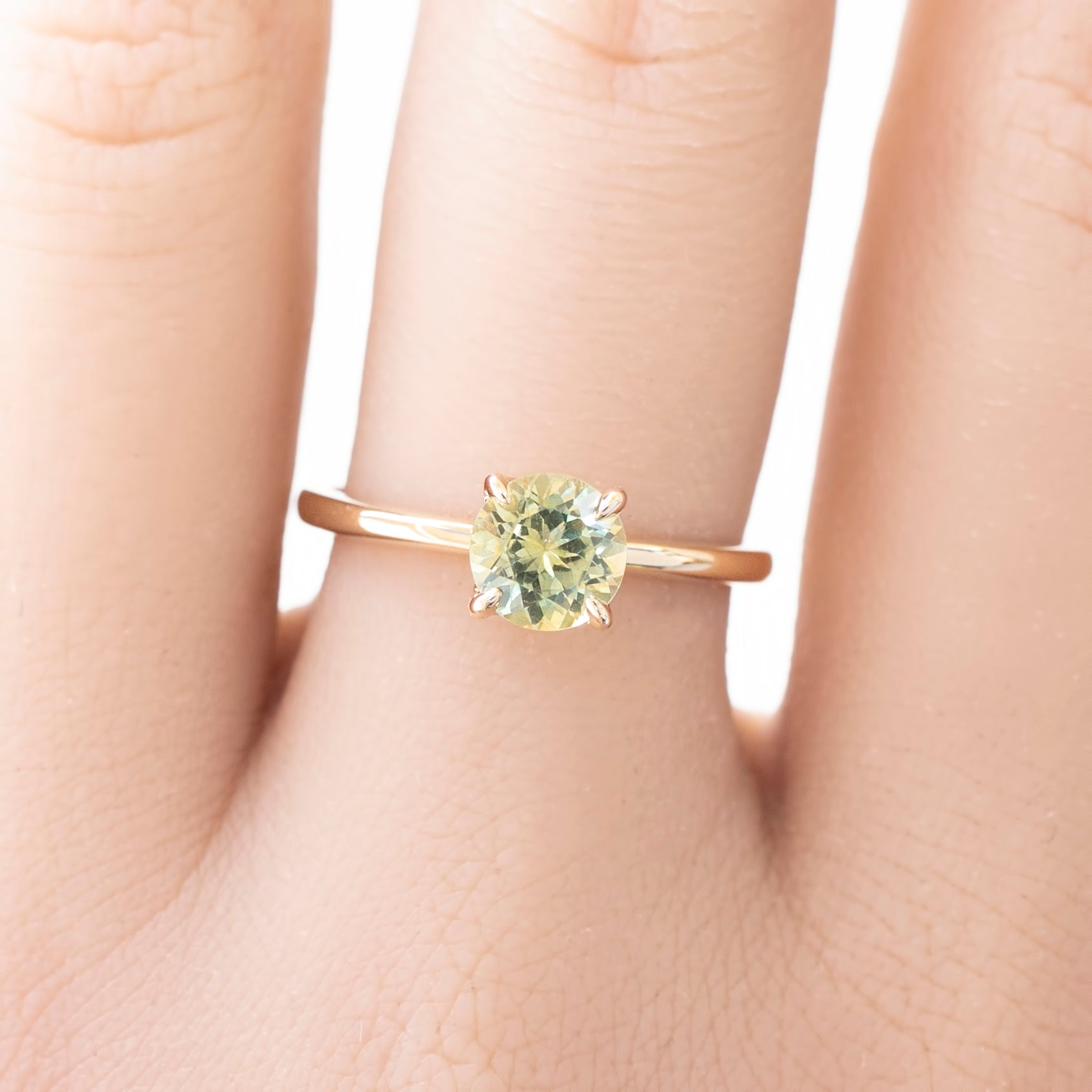 Sara Ring, 1.17ct Montana Sapphire