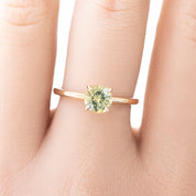 Sara Ring, 1.17ct Montana Sapphire