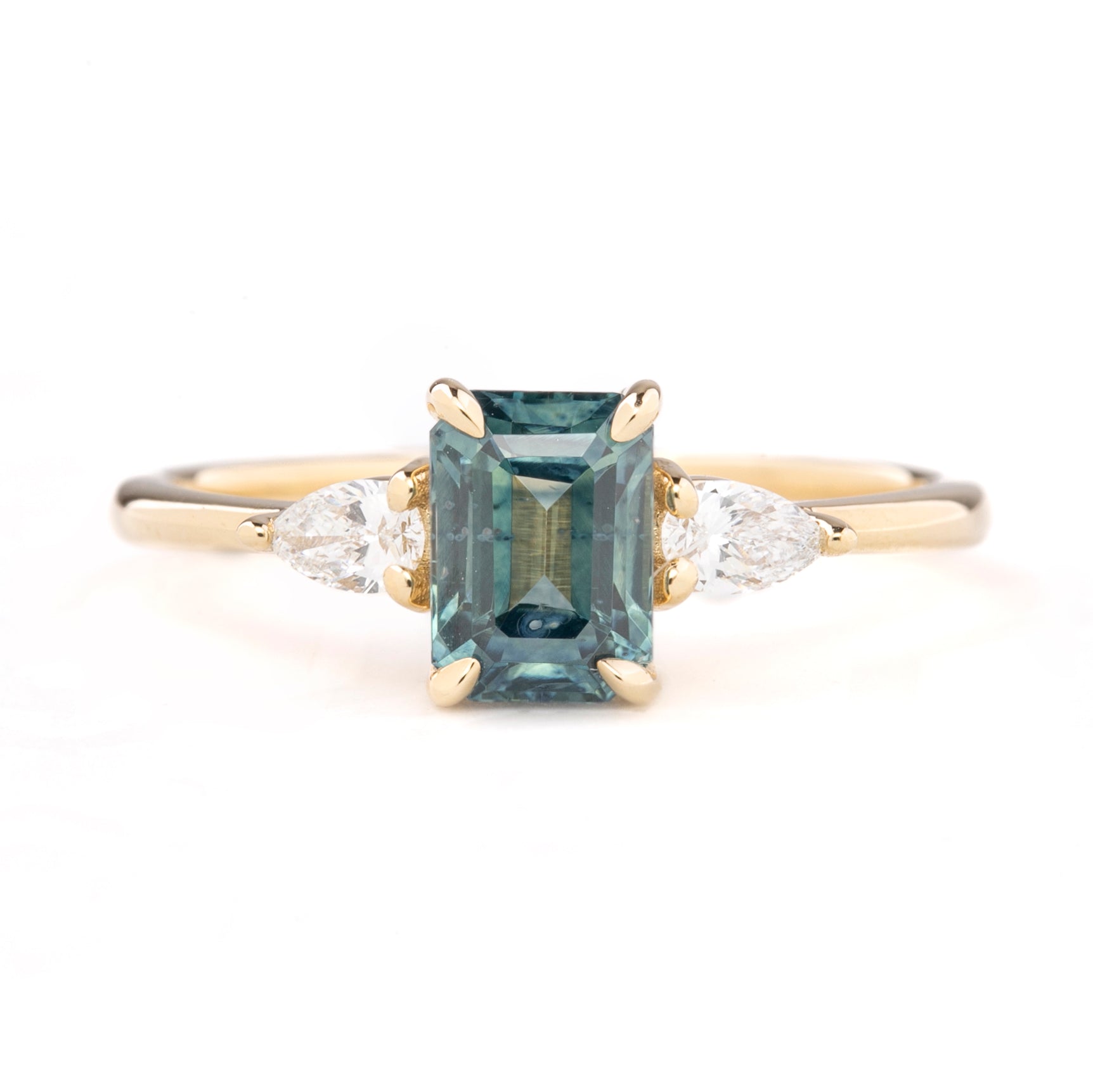 Olivia Ring, 1.50ct Montana Sapphire