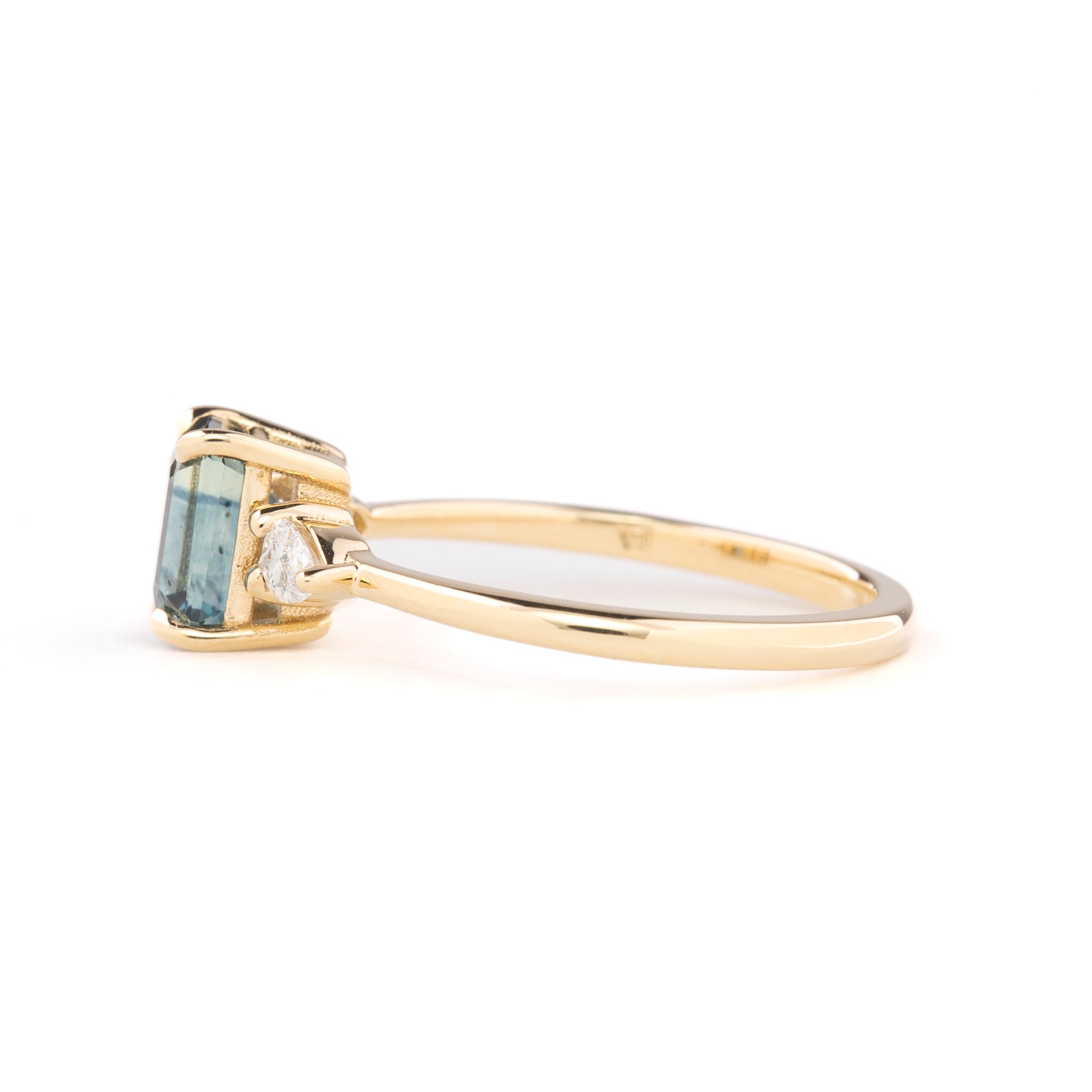 Olivia Ring, 1.50ct Montana Sapphire