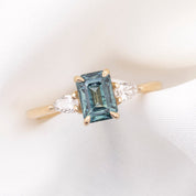 Olivia Ring, 1.50ct Montana Sapphire