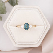 Olivia Ring, 1.50ct Montana Sapphire