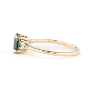 Olivia Ring, 1.32ct Queensland Sapphire, oval shape gemstone