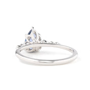 Estel Fleur Ring, 0.81ct Light Blue Srilanka Sapphire