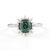 Victoria Ring, 1.69ct Montana Sapphire