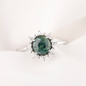 Victoria Ring, 1.69ct Montana Sapphire