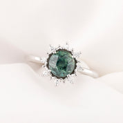 Victoria Ring, 1.69ct Montana Sapphire