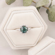 Victoria Ring, 1.69ct Montana Sapphire