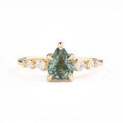 Estel Fleur Ring, 1.20ct Madagascar Sapphire