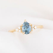 Teresa Ring 1.24ct Blue Montana Sapphire
