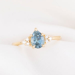 Teresa Ring 1.24ct Blue Montana Sapphire