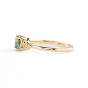 Charlene Ring, 1.11ct Montana Sapphire