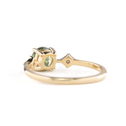 Charlene Ring, 1.11ct Montana Sapphire