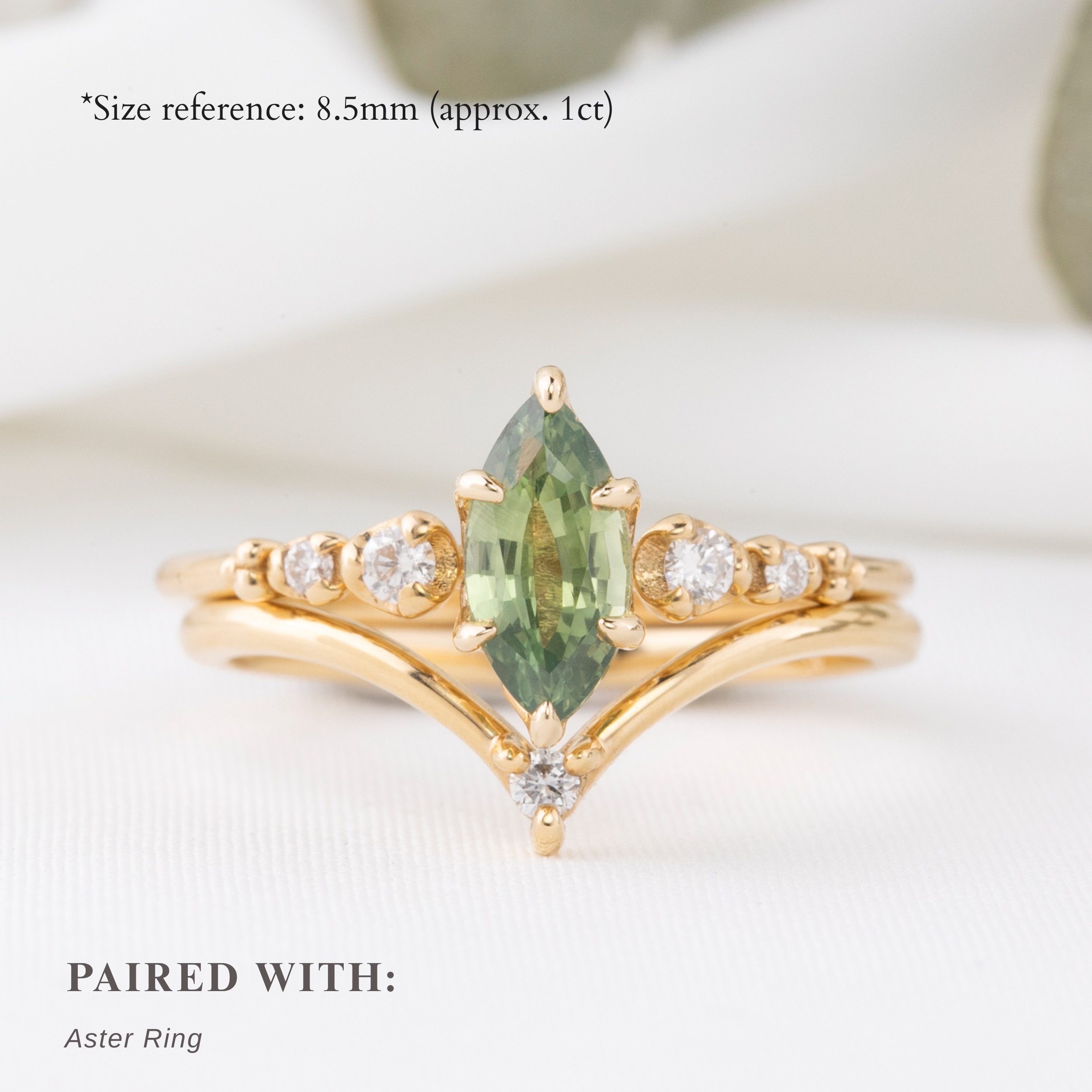 Estel Fleur Ring, Madagascar Sapphire