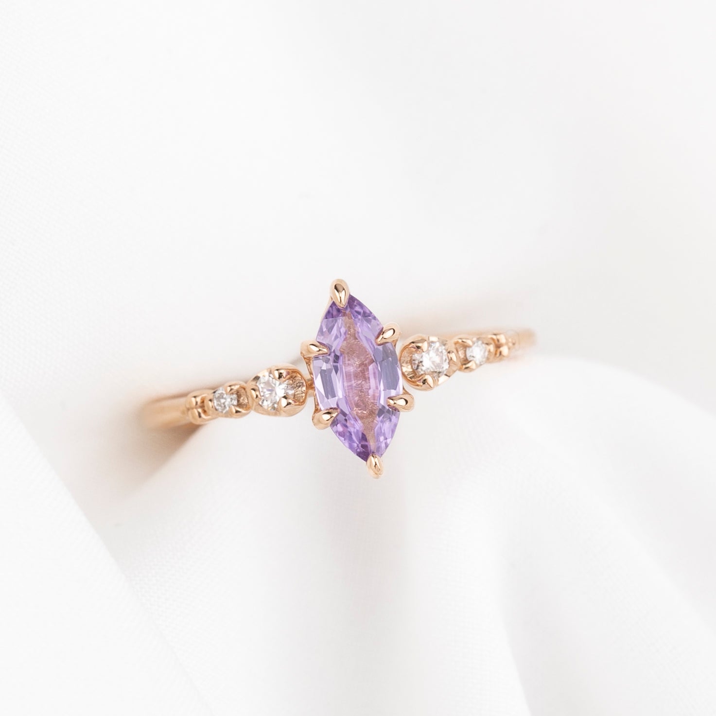 Estel Fleur Ring, Madagascar Sapphire