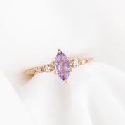 Estel Fleur Ring, Madagascar Sapphire