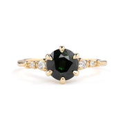 Celeste Ring, 0.35ct Montana Sapphire